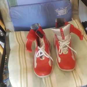 Prada red high top